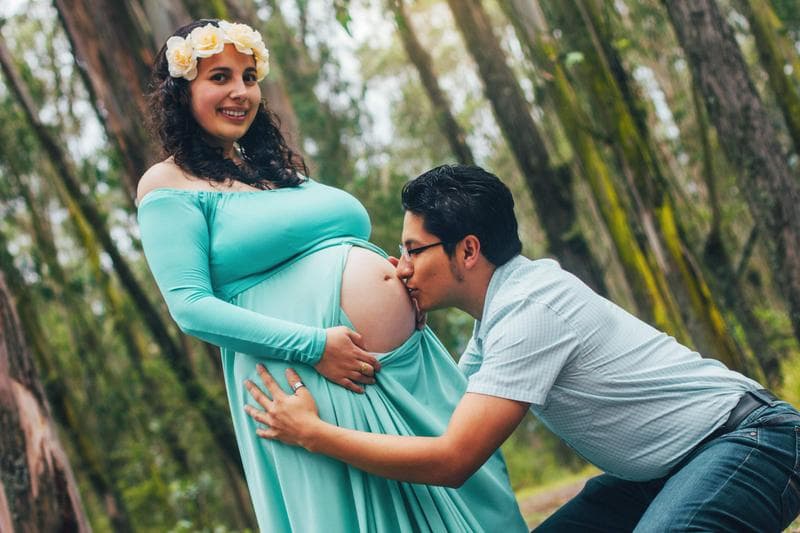 Sesión fotográfica en el parque metropolitano